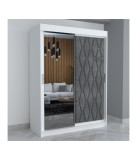 Dressing Eric Gri Tapitat Cu Oglinda