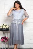 Rochie Maxi Casandra Ivoire - 48Marimea