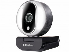 Camera Web Full HD Sandberg Streamer USB Webcam Pro foto