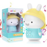 Cumpara ieftin Iepuras Interactiv Alilo Baby Bunny, Albastru, Povesti si Cantece RO/EN, Lumina Noapte, Bluetooth