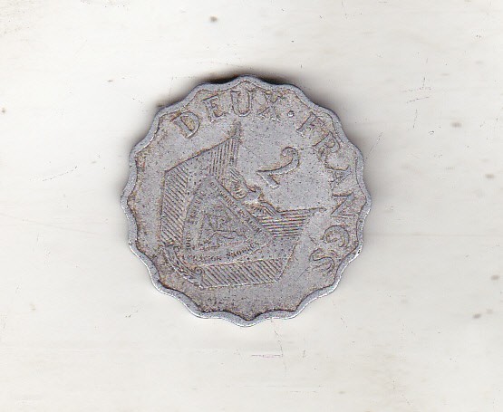 bnk mnd Rwanda 2 franci 1970