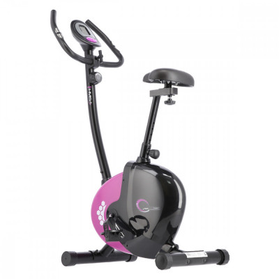 Bicicleta Magnetica HMS M9239V, negru-mov FitLine Training foto