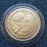 #125 - 2 Euro 2017 Franta Auguste Rodin Moneda comemorativa 1917 -2017 / capsula, Europa