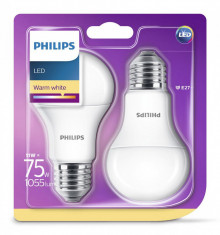 SET 2 BECURI PHILIPS E27 8718696586112 foto