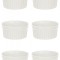 Set boluri, 6 piese, 175 ml, Ceramica, Ecru