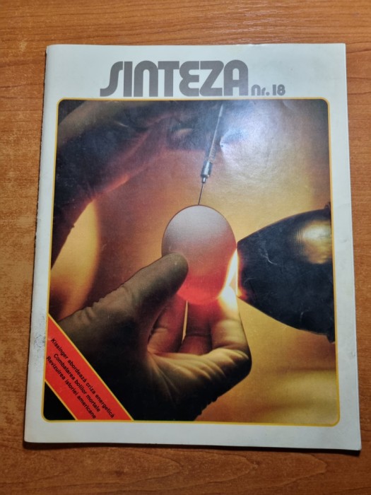 revista sinteza nr. 18/1975-revista ambasadei americane la bucuresti