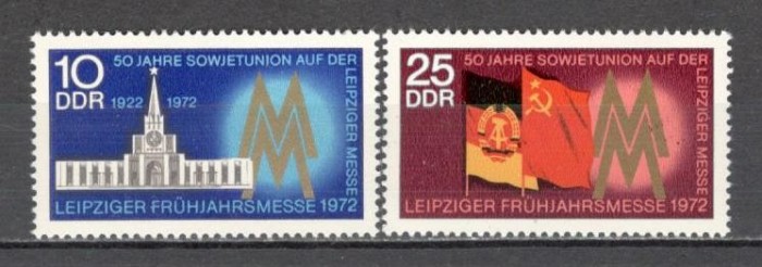 D.D.R.1972 Targul de primavara Leipzig SD.346