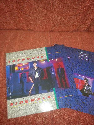 Icehouse &amp;ndash; Side Walk-Chrysalis 1984 Ger vinil vinyl foto