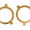 Set 2 distantiere pentru difuzoare auto, 130m, MDF, Saab -