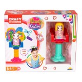 Set de coafat din plastilina, Crafy, 15 piese