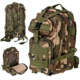 Rucsac tactic militar, culoare camo, capacitate 25l, AVEX