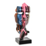 Nu vorbiti rau-masca decorativa rasini HL-200