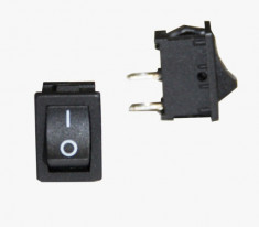 Intrerupator auto BestAutoVest 12V 20Ah 19 x 13 mm, negru cu 2 pozitii AutoDrive ProParts foto