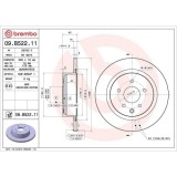 Set disc frana Infiniti Ex 09.07-, G Coupe 09.02-12.07, G Coupe 09.07-, G Sedan 01.07-, G Sedan 08.02-, M35 01.05-, M45 01.05-, Q60 Cabriolet 10.13-,