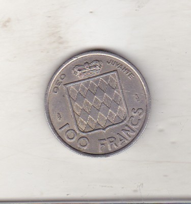 bnk mnd Monaco 100 franci 1956 foto
