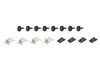 Set fixare scut motor Fiat Doblo 01.2014, Doblo 01.20, Punto Grande 09.2012; Opel Combo 11.2018; set 22 buc, fixare scut sub motor, 1355845080,