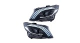 Set faruri Mercedes Vito/Clasa 5, 04.2023, montare fata, stanga+dreapta, indicator dinamic; cu LED RGB DRL, lumini de zi; LED; electric; Tuning;