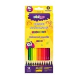 Cumpara ieftin Creioane colorate hexagonale, Neon