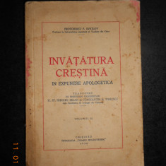 P. SVETLOV - INVATATURA CRESTINA IN EXPUNERE APOLOGETICA volumul 2 (1936)