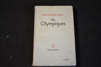 Montherlant - Les Olympiques foto