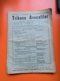 Tribuna Avocaților nr. 10 special/octombrie 1936 -