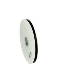 Panglica Dublu Satinata Neagra 6 mm , Rola 91 m