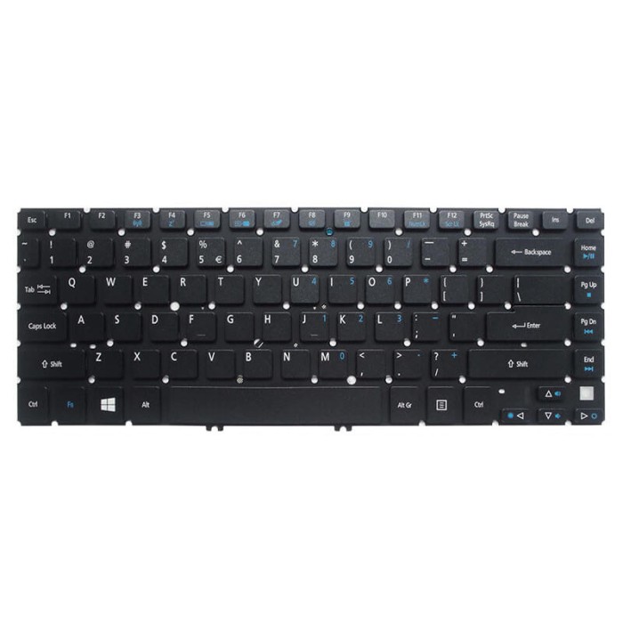 Tastatura Laptop Acer Aspire V5-473P iluminata fara rama us