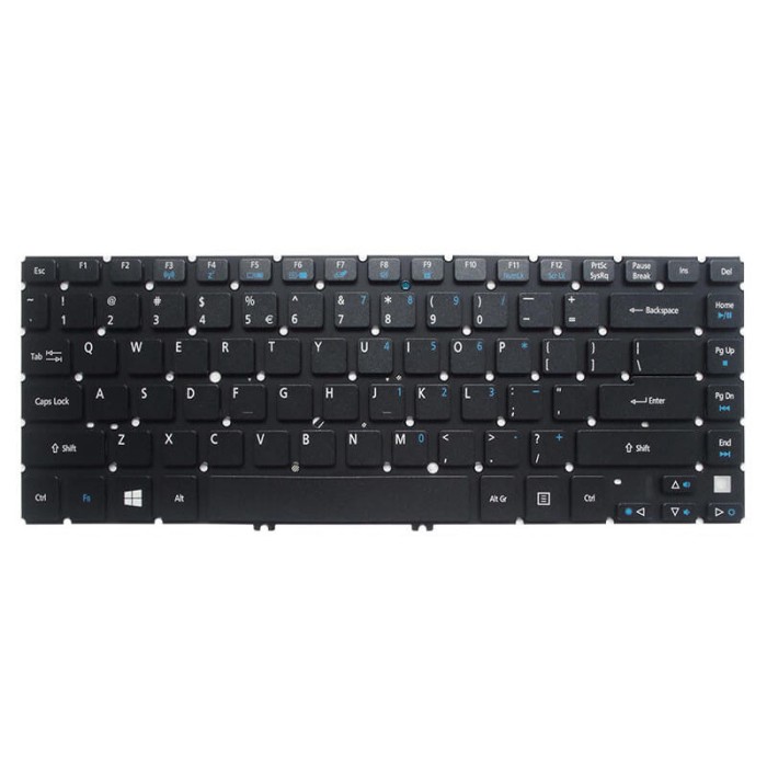 Tastatura Laptop Acer Aspire V5-473PG iluminata fara rama us