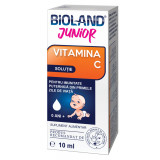 Cumpara ieftin Picaturi solutie orala Vitamina C Bioland Junior, 10 ml, Biofarm
