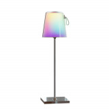 Lampa de masa LED cu atingere si schimbarea culorii, Dolly White RGBW, 5,5 W : Culoare - argintiu