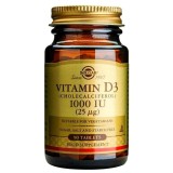 Cumpara ieftin Solgar Vitamin D3 1000 UI, 90 comprimate