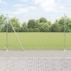 VidaXL &Icirc;mprejmuire din plasă cu st&acirc;lpi Argintiu 1.4 x 10 m Oțel
