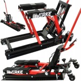 Cric hidraulic pentru motociclete, ATV, cu pedala pentru ridicare, capacitate 680 Kg, 120 mm - 380 mm, Verke