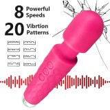 Aparat de masaj, Vibrator Fucsia, 10 Viteze, Yoba#