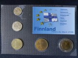 Seria completata monede - Finlanda 1992-2000, 5 monede