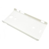 Husa tip capac spate alba (cu puncte) pentru Sony Xperia TX (LT29i)