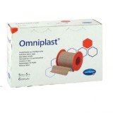 Bandă Adezivă Fixare Hartmann Omniplast 5cm x 5m, Hipoalergenică, Elastică, Prim Ajutor