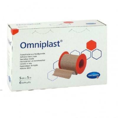 Bandă adezivă Hartmann Omniplast pentru prim ajutor 5cm x 5m foto