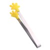 Cleste Creativ pentru Mancare, Cyrax, Model Manute din Silicon, 14.5x3 cm, Rezistent la Temperaturi Inalte si Coroziune, Galben