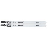 Set 2 lame BIM pentru fierastrau pendular, metal, 180 mm, 14 TPI