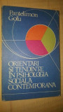 Orientari si tendinte in psihologia sociala contemporana- Pantelimon Golu