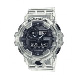 Casio G-Shock GA-700SKE-7AER, Analogic/Digital Ceas Bărbătesc 53mm Cronograf Baterie cu Albă Curea din Cauciuc