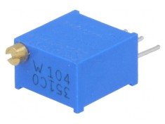 Potentiometru Multitura 100k&Omega; 500mW THT &plusmn;10%
