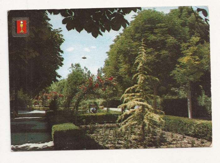 FA6 - Carte Postala - SPANIA - Cuenca, Parque de Santa Ana, circulata