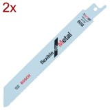 Bosch S 922 BF - Panza fierastrau sabie bimetal 150 mm 14 dinti/inch dantura standard 2 bucati