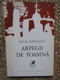 ARPEGII DE TOAMNA-TANIA LOVINESCU