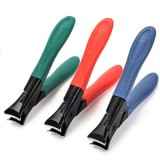 Cumpara ieftin Set 3 Unghiere Nytro Cutanio, ABS+Otel Inoxidabil, 9x5.3cm, Albastru, Rosu, Verde, Compartiment Unghii Taiate, Taiere Precisa