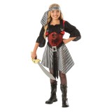 Costum pirat Morgan KidMania&reg; pentru fete 8-10 ani 140 cm