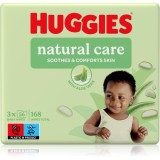 Huggies Natural Care servetele pentru curatare 3x56 buc