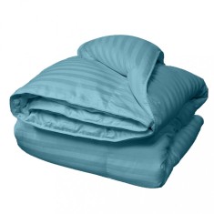 Pilota matlasata cu umplutura microfibra si invelis din damasc pentru vara, 200 g/m?, Turcoaz, 140x210 cm